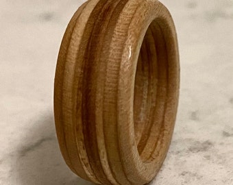 Unisex Recycled Skateboard Rings