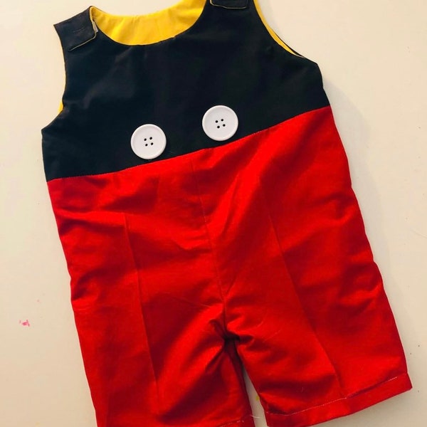 Mickey Mouse inspired boys outfit