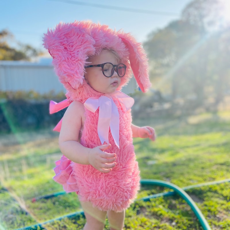 Christmas Story Bunny Outfit