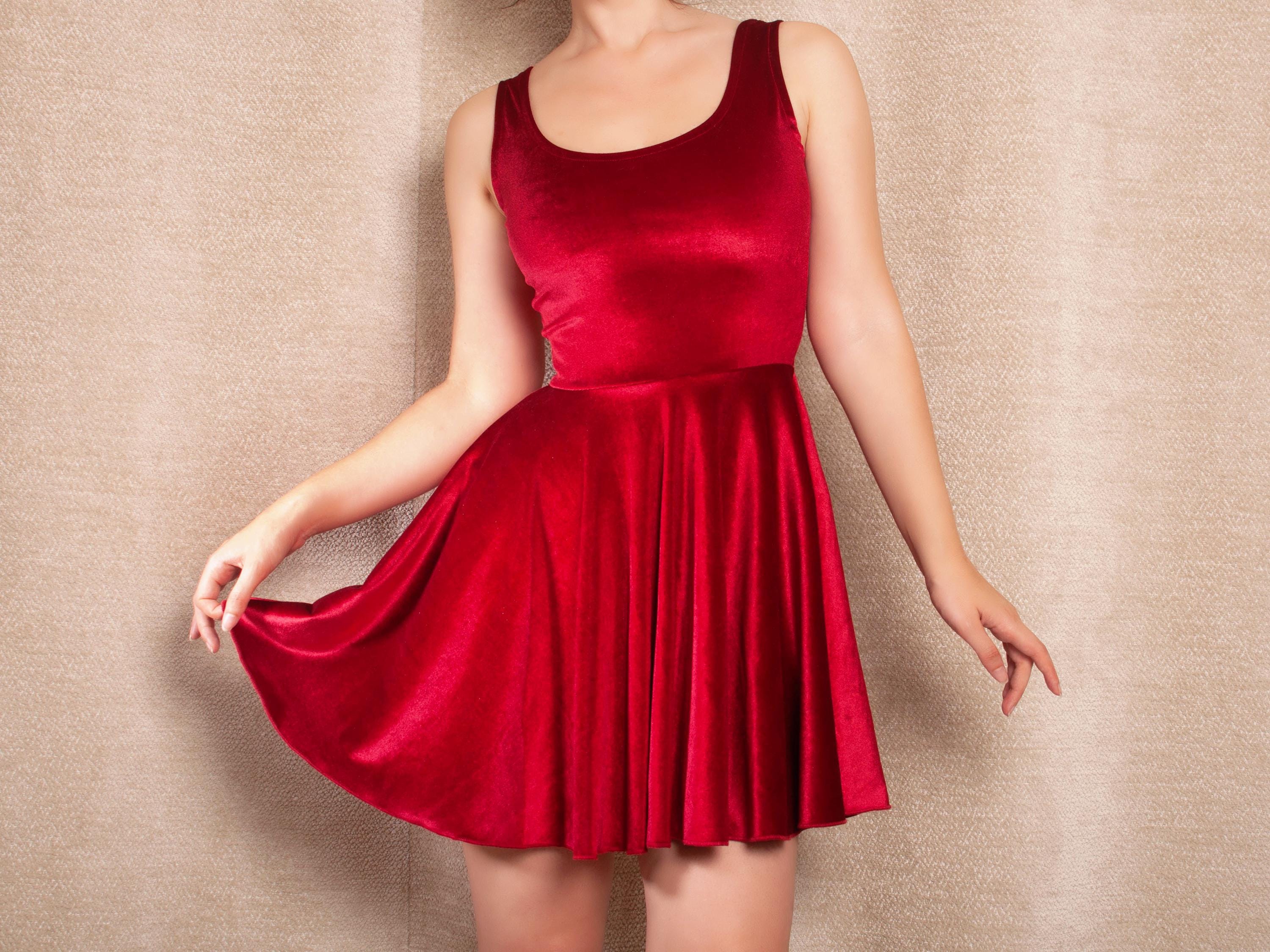 knee length dresses for ladies Waverly White Racer-Neck Sleeveless Skater Mini Dress – Club L London main image 0