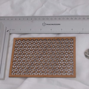 lattice panel, dolls house, craft
