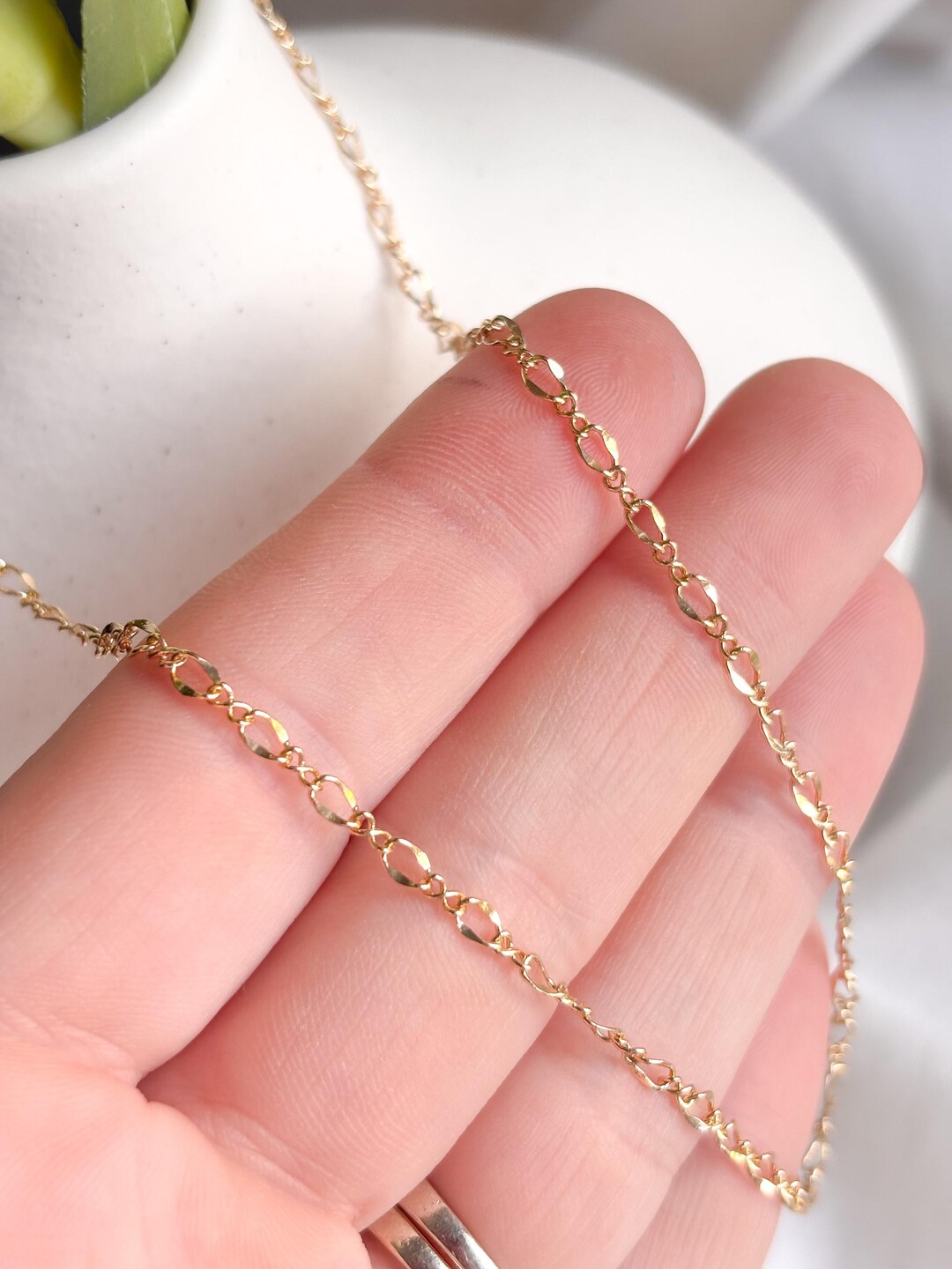 Inifinity Chain Gold Filled Infinity Chain - Etsy