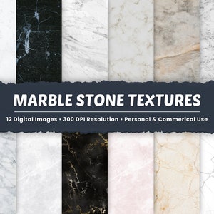 Marmor Texturen: Fine Art Fotohintergründe (Digitaler Download)