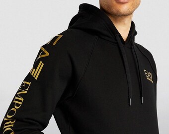 Emporio armani ea7 store logo master hoodie