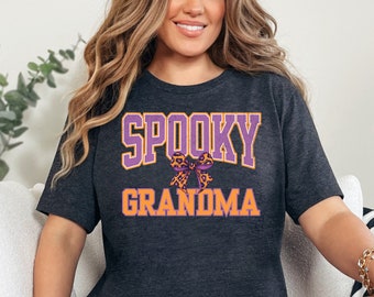 Grandma Halloween Shirt, Spooky Grandma Shirt, Grandmom Shirt, Halloween Shirt, Halloween Granny Shirt, Spooky Shirt, Grandma Shirts