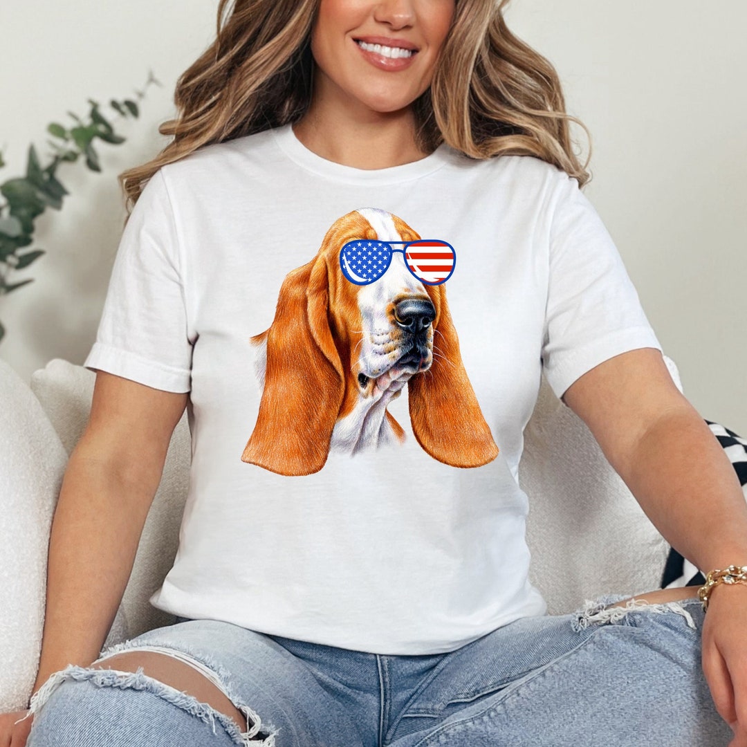 Hound Dog Fourth Of July T Shirt Design Vector Download