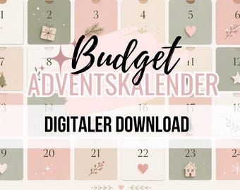 Calendario dell'Avvento del budget 2026: calendario dell'Avvento digitale per la gestione del budget
