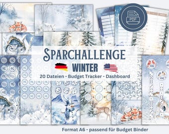 Savings Game Winter Savings challenge budgeting cash stuffing