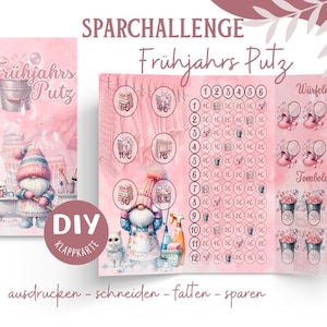 Savings Challenge Savings Game Digital Download