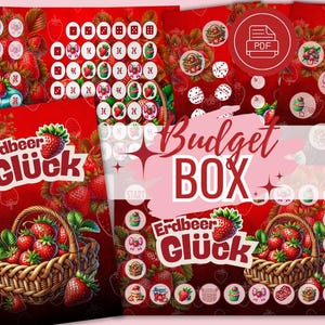 Budget Box Ocean Treasure, Savings Challenge Set, Digital Download PDF
