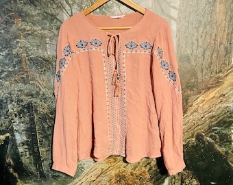 Blusa vaquera boho