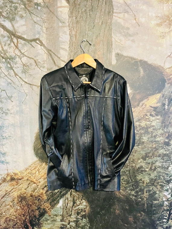 western jacket leather - Gem