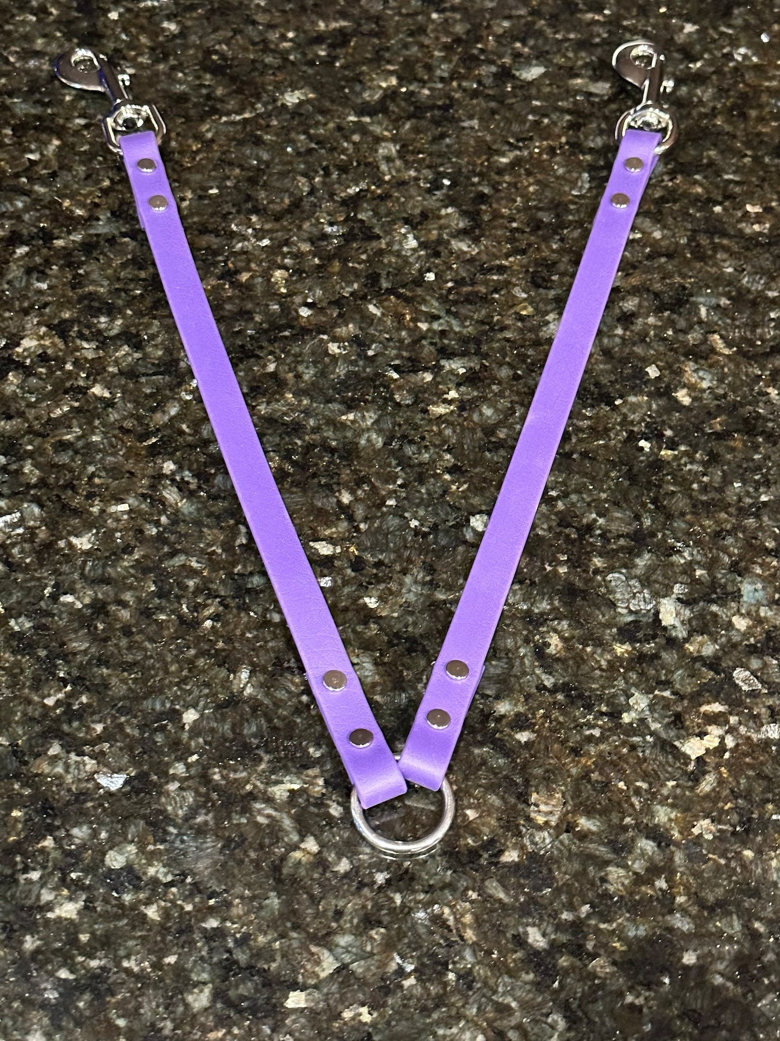 Biothane Dual Leash Coupler - Etsy
