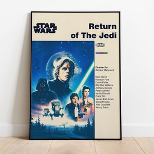 Vintage Movie Poster Star Wars: 'Revenge of the Jedi', 1982 Starring Mark  Hamill, Harrison Ford and Carrie Fisher-1 - Rare Collectibles TV