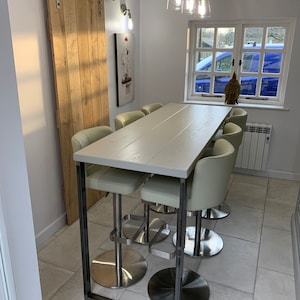 Grey wood breakfast on sale bar