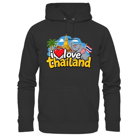 I love Thailand - Organic Hoodie