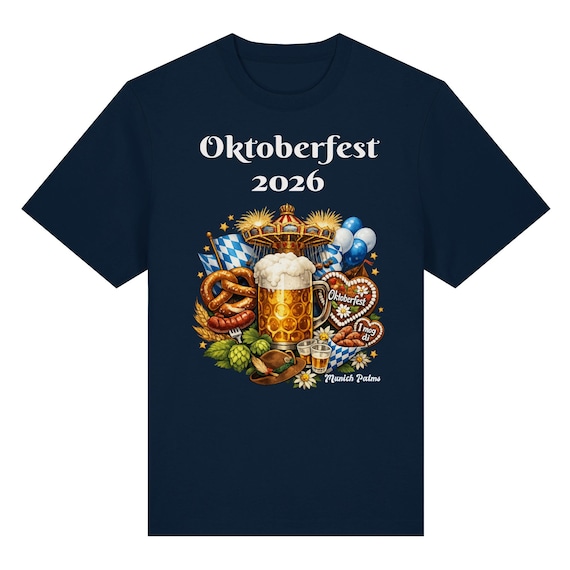 Oktoberfest 2026 Munich Design - Organic Heavy Shirt
