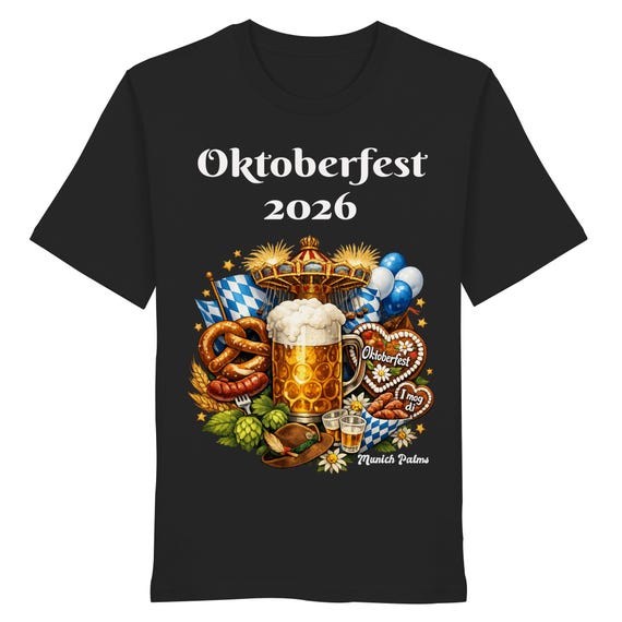 Oktoberfest 2026 Munich Design - Organic Shirt