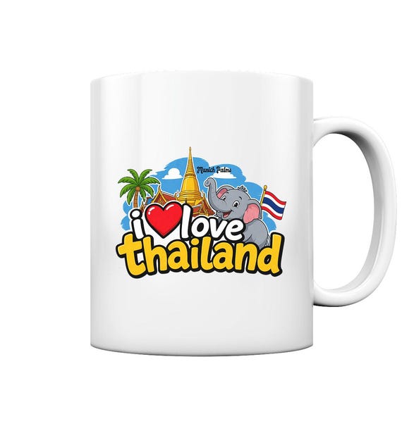 I love Thailand - cup glossy