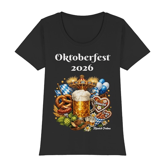 Oktoberfest 2026 Munich Design - Women's Premium Classic T-Shirt