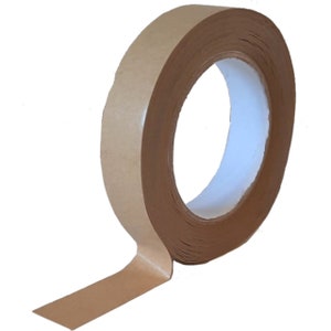48 rolls of Strong Paper Packaging Tape 24mm x 50m - Kraft Tape