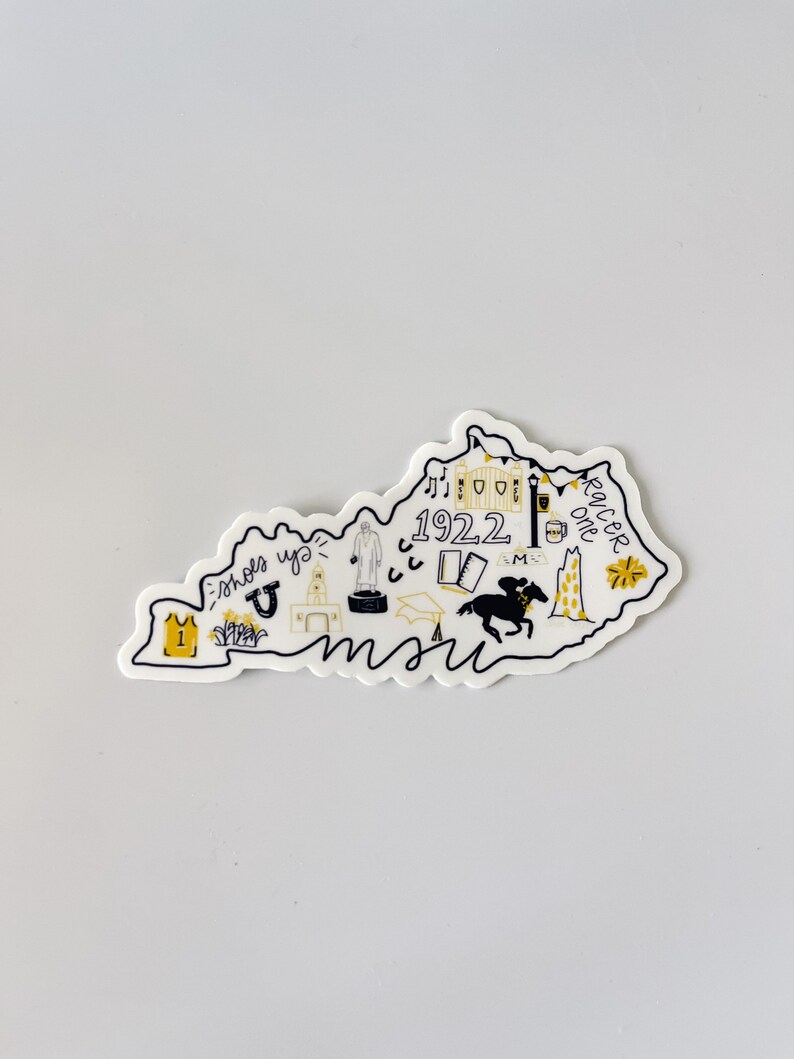 Kentucky MSU Stickers Murray State University Stickers Etsy