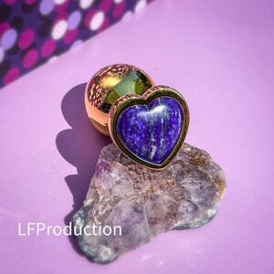 25mm Lapis Butt Plug kleiner Edelstahl Kristall Heilung - Etsy.de