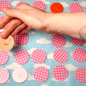 Boob memory board game