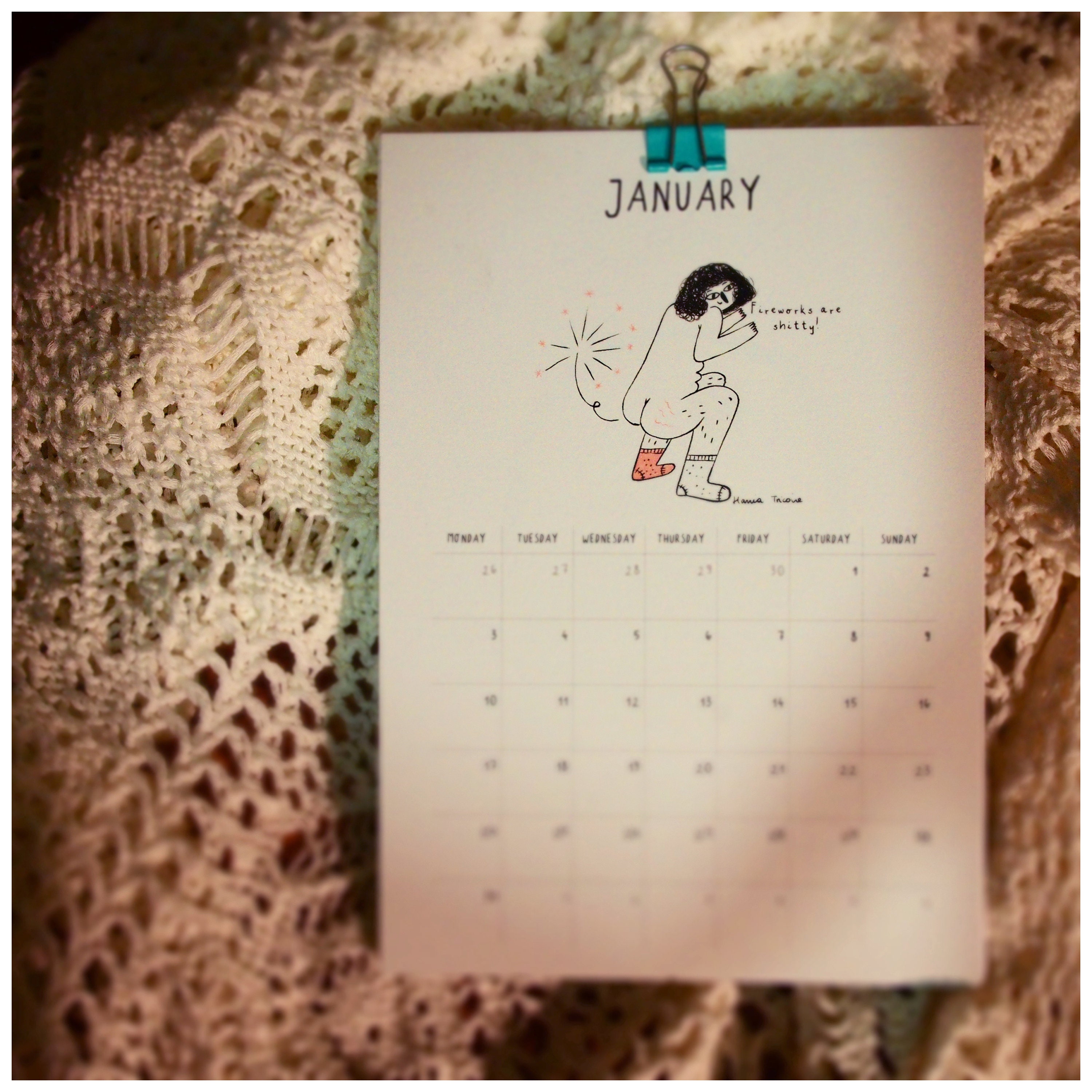 2024 Feminist Calendar Minimalistic Etsy