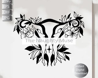 Uterus Feminist Svg, Png, Eps, Jpg , Dxf/ Svg Cricut Art /Womens rights Svg / Instant Digital Download, Printable Art