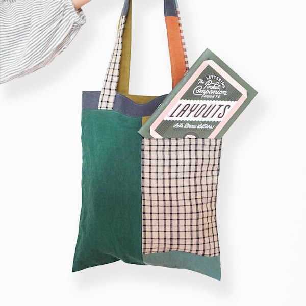 Bolso de mano Stash Pocket - Patrón de costura en PDF