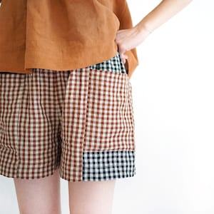 Weekend Chore Shorts PDF Sewing Pattern image 1