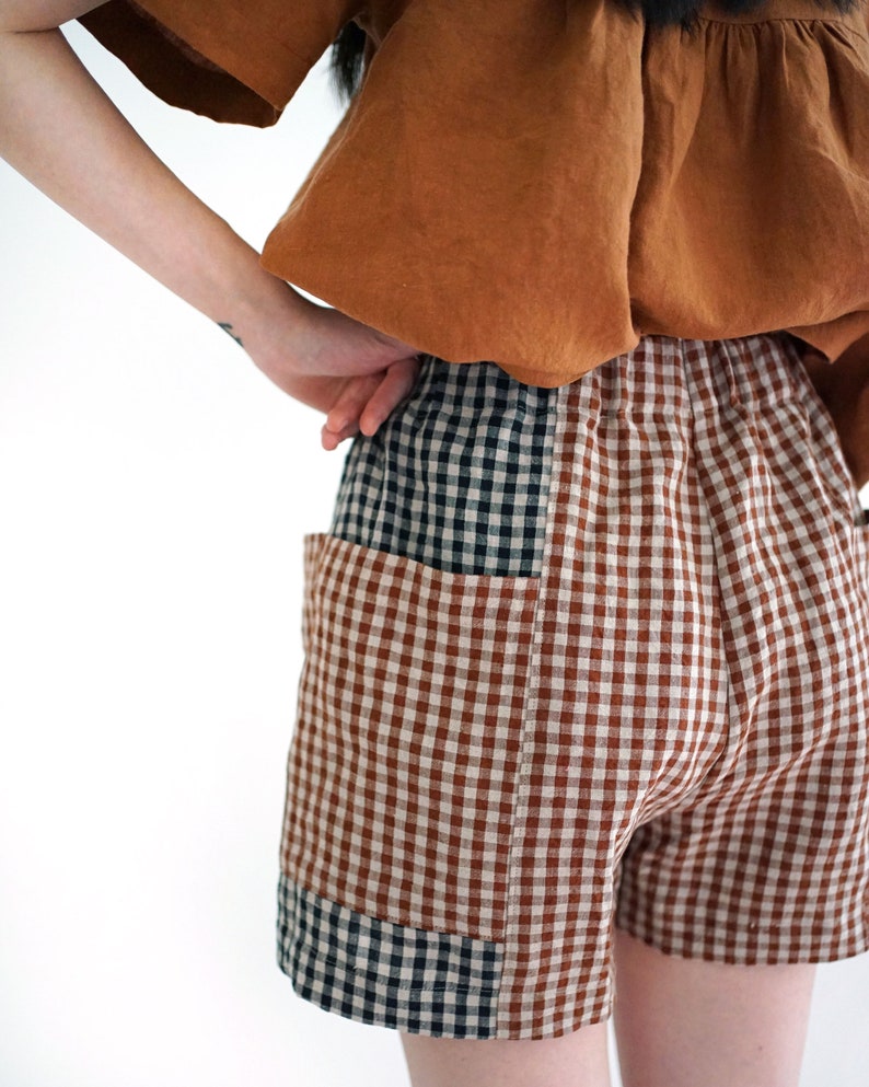 Weekend Chore Shorts Pdf Sewing Pattern Etsy Australia