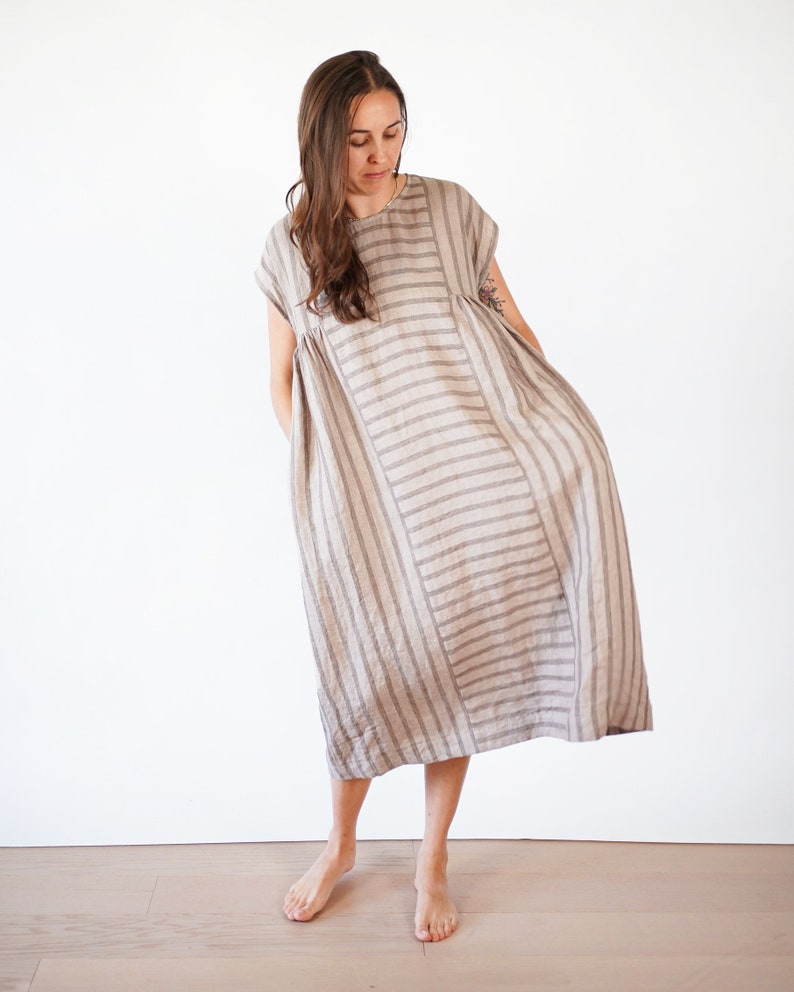 Collage Gather Dress Dress PDF Sewing Pattern image 7