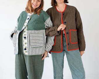 Homebody Steppjacke - PDF-Schnittmuster