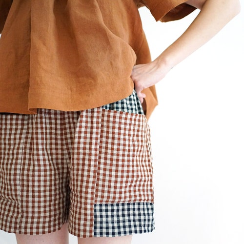 Mens Shorts Sewing Pattern PDF Short Pants With Pockets Sewing Etsy