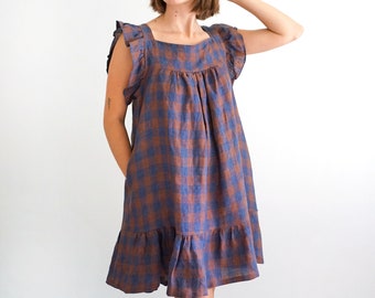 champagne field dress Ultra Mini Champagne Field Dress  Matchy Matchy Sewing Club