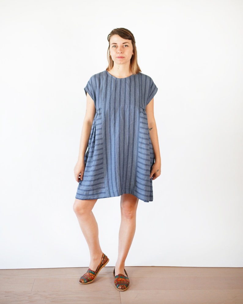 Collage Gather Dress Dress PDF Sewing Pattern image 3