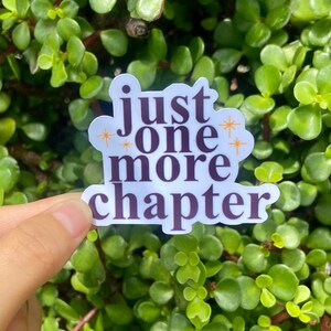One More Chapter Sticker