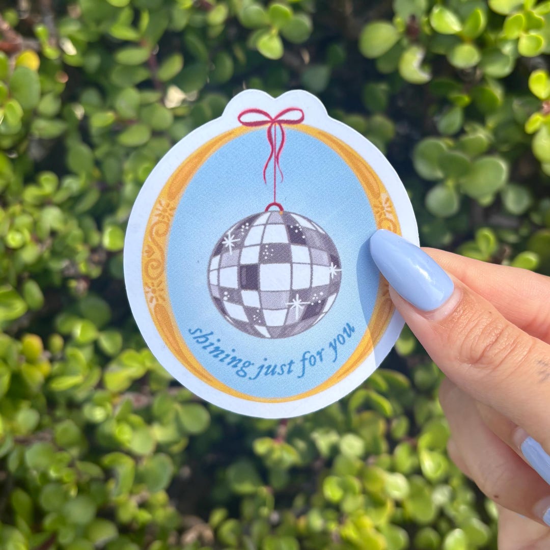 Mirrorball Sticker - Etsy