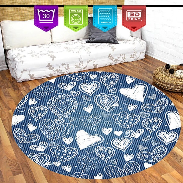Denim Rug - Etsy