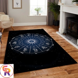 Horoskop Teppich, Sternzeichen Teppich, Moderner Teppich, Teppich, Design Teppich, Design Teppich, Wohnzimmer Teppich, Wohnzimmer Teppich, Wohnzimmer Teppich