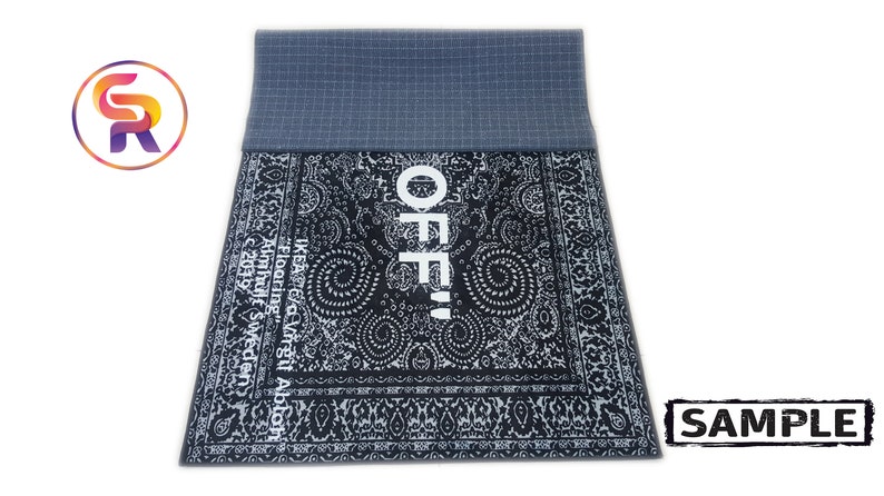 Keep Off Classic-Dark Grey Rug-Modern Room Rug,Keep Off,Alfombra decorativa para el hogar,Alfombras modernas,Alfombra de sala de estar, Alfombra 4x6, Regalo personalizado imagen 6