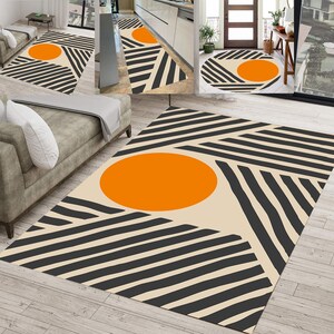 Abstract Patterned Concept Rug, Home Decor Rug, Area Rug, Runner Rug,  Modern Rugs, Round Rug, 3x5 Rug, Awesome Room Rug, Kids Room Decor