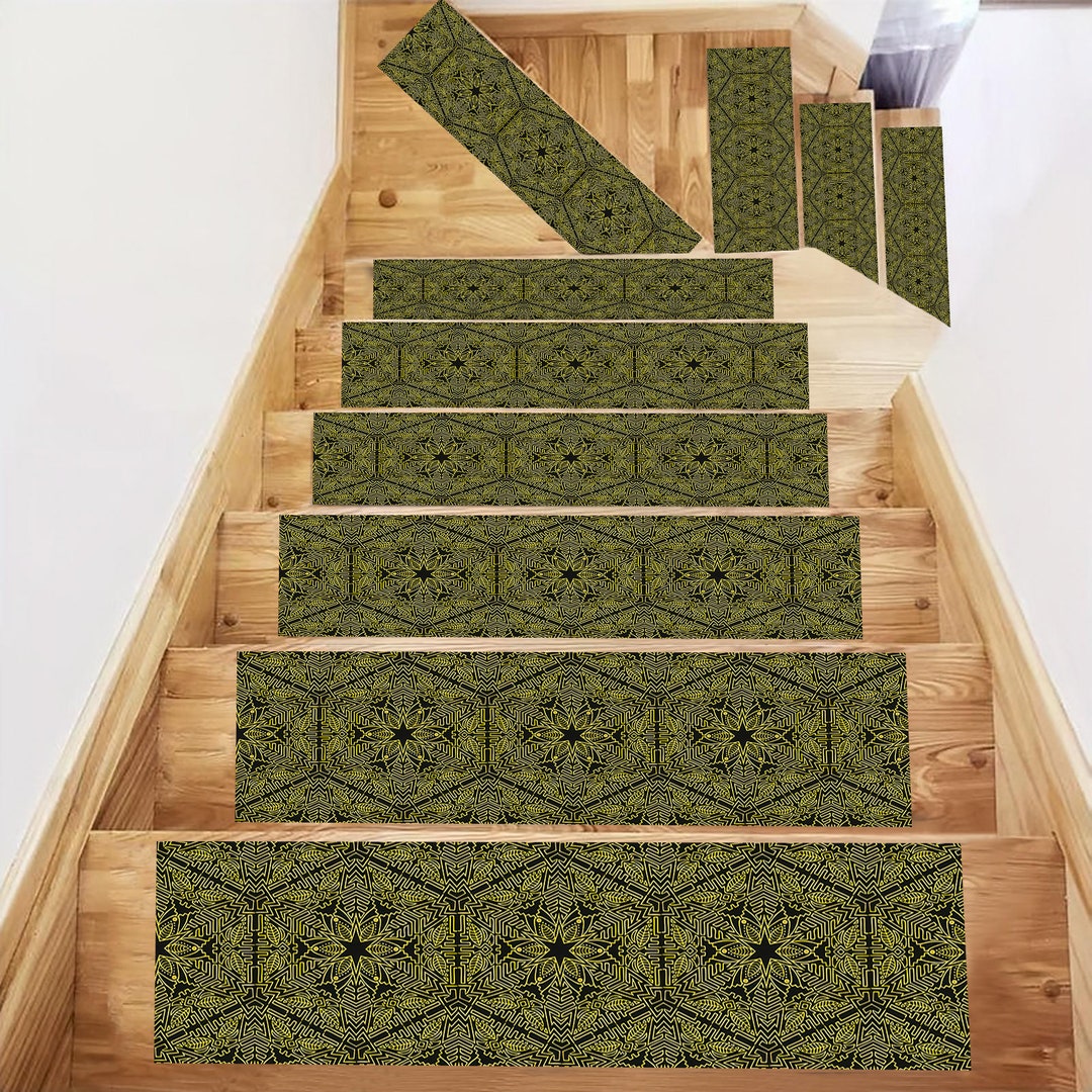 Merida Stair Rug Stair MatAuthentic Stair RugThe Record Patterned RugEthnic - Etsy México