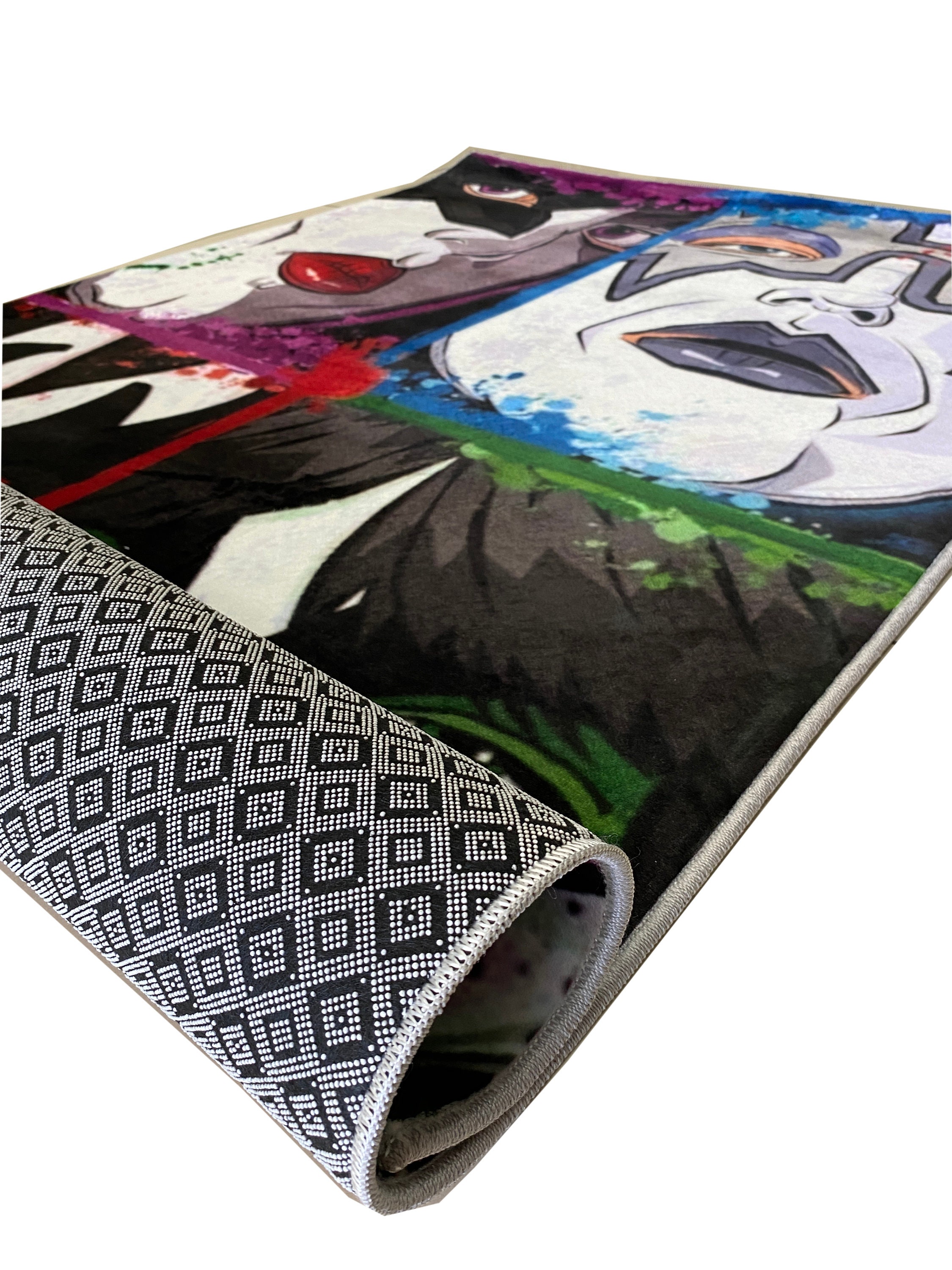 Rock Band Rug,starchild Demon Catman Spaceman,american Rock Music Band ...