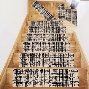 Abstract Rug,Traditional Rug,Stair Mat,Stair Treads Rug,Stair Step,The Record Pattern,Special For Your Home Rug,Easy to Clean,Antislip Mat