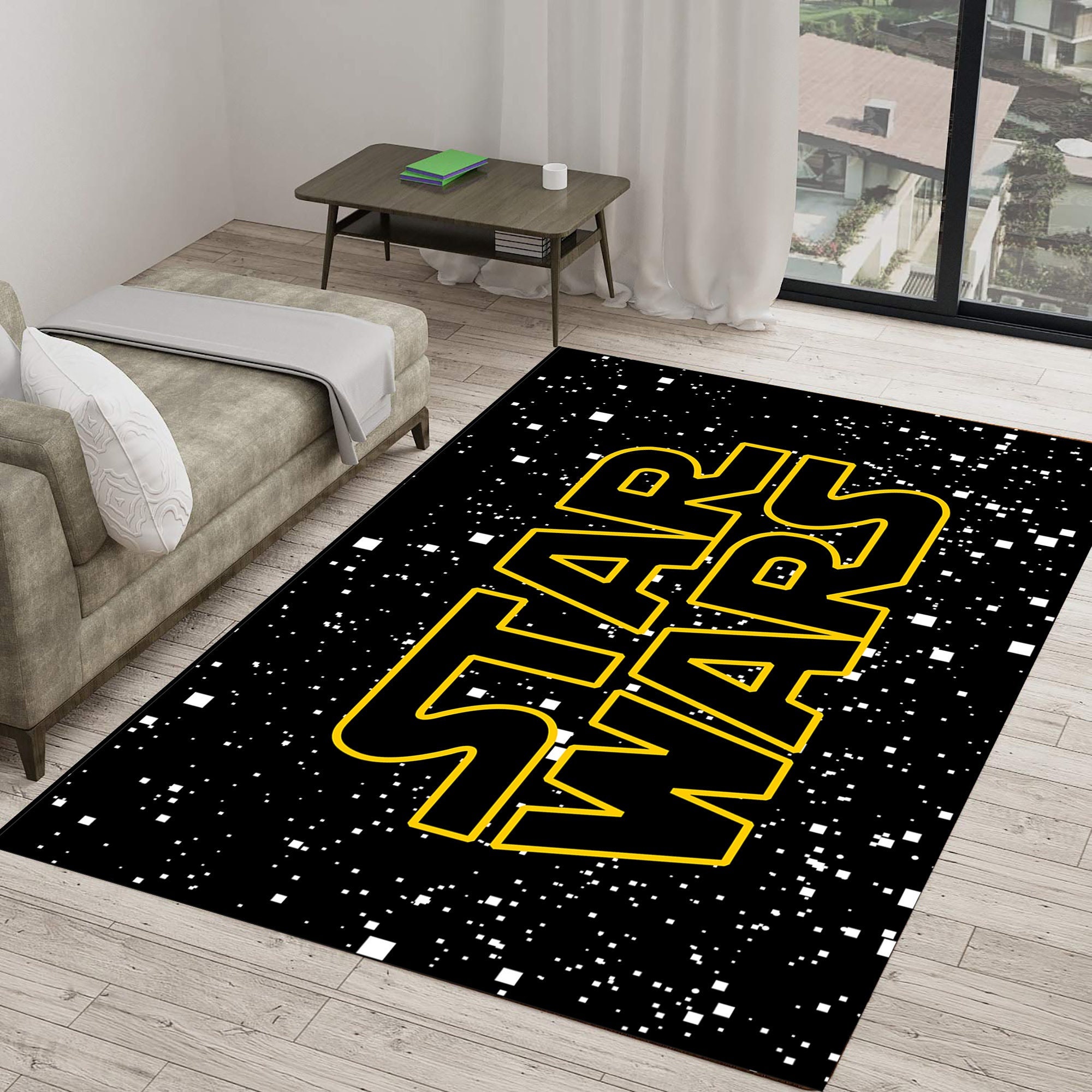 Star Wars Bathroom Rugs Set 3 Pieces Toilet Lid Cover Anti-slip