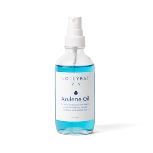 Azulene Body Oil | Sensitive Skin Care | Post Wax Treatment + Residue Remover | 4oz | LOLLYBAT