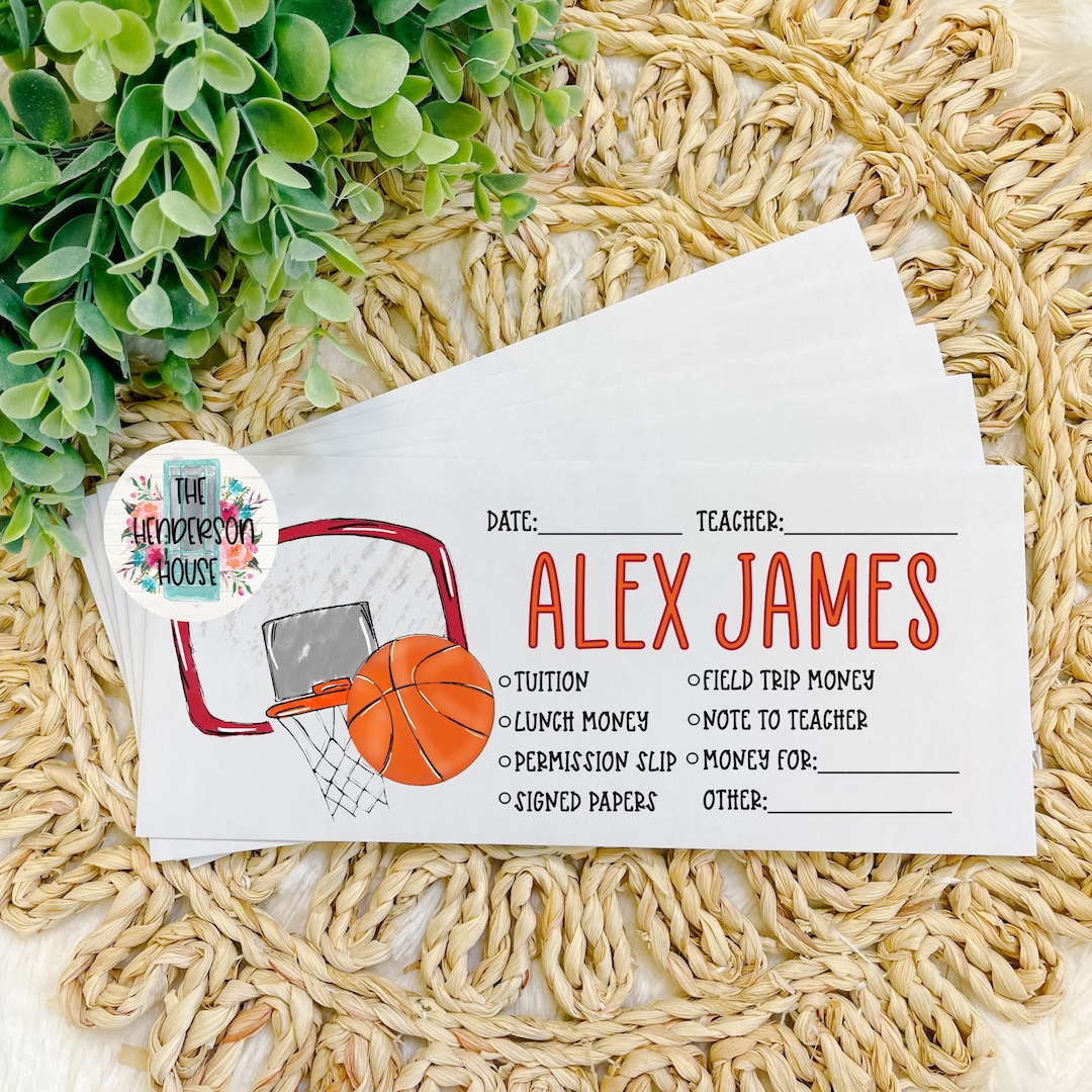 Back to School Envelopes School Stationary Personalized Envelopes Student Organization Teachers